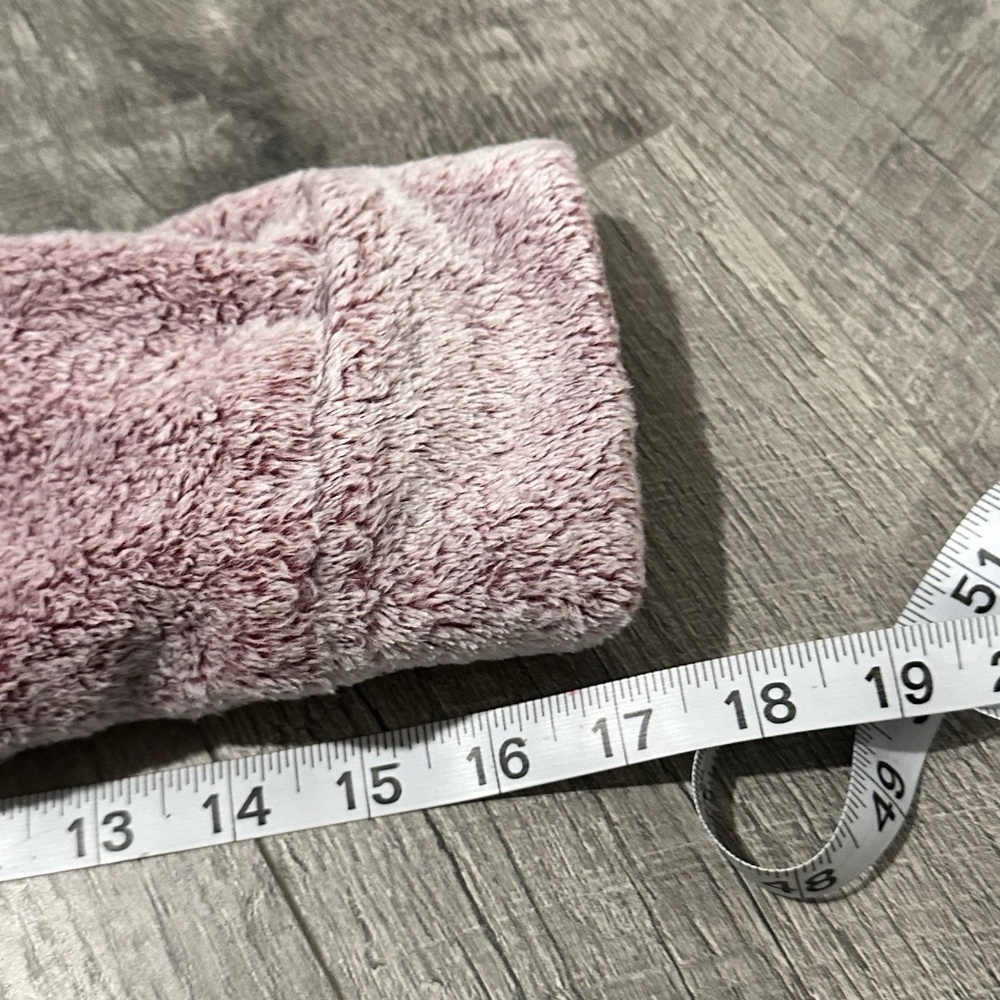 Purple Fluffy Sweater Winter Comfy Cozy Women's Large Pullover Top Soft medium - Picture 6 of 8